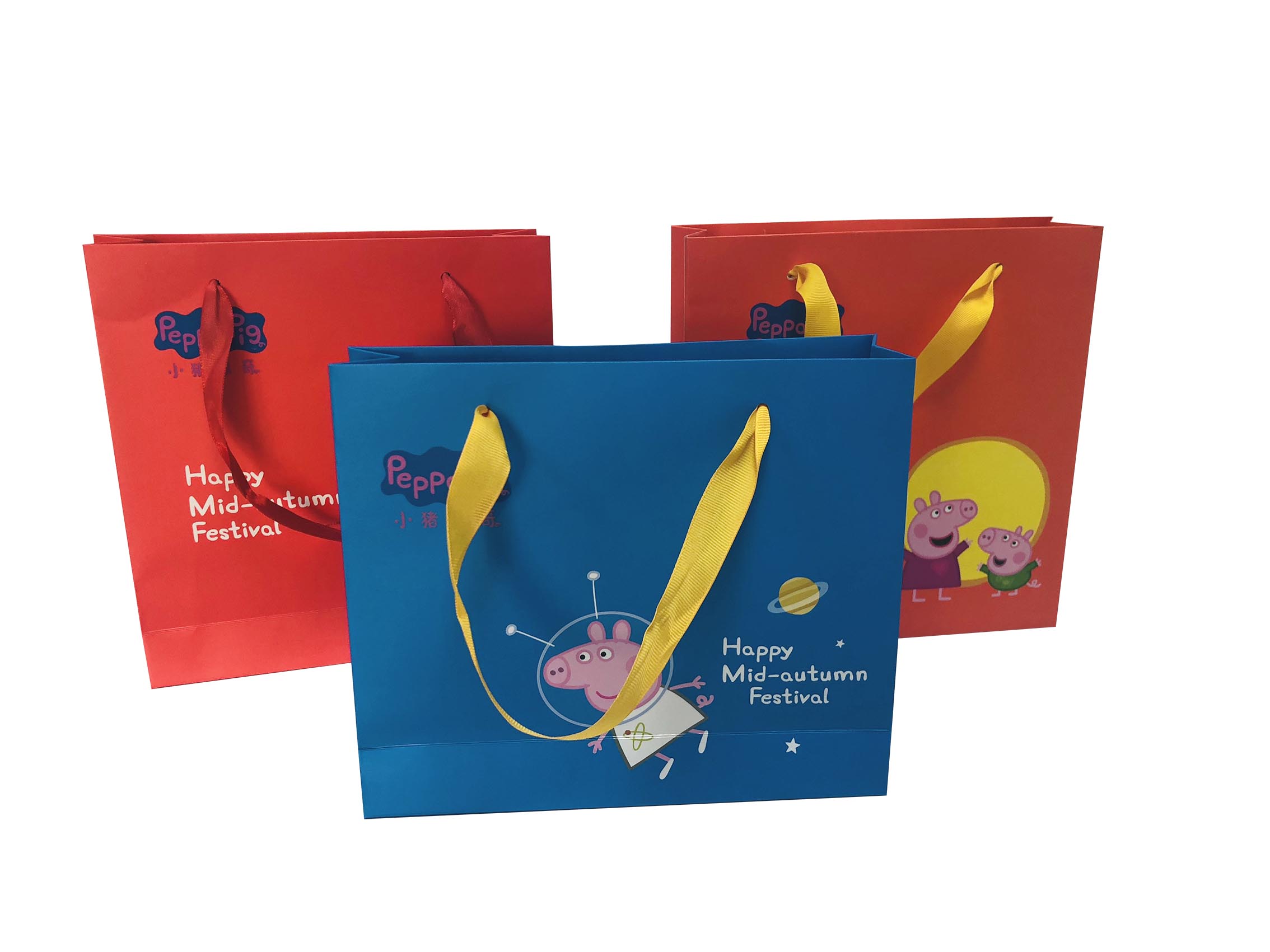 Food Paper Gift Box Handbag With Handles Wholesale