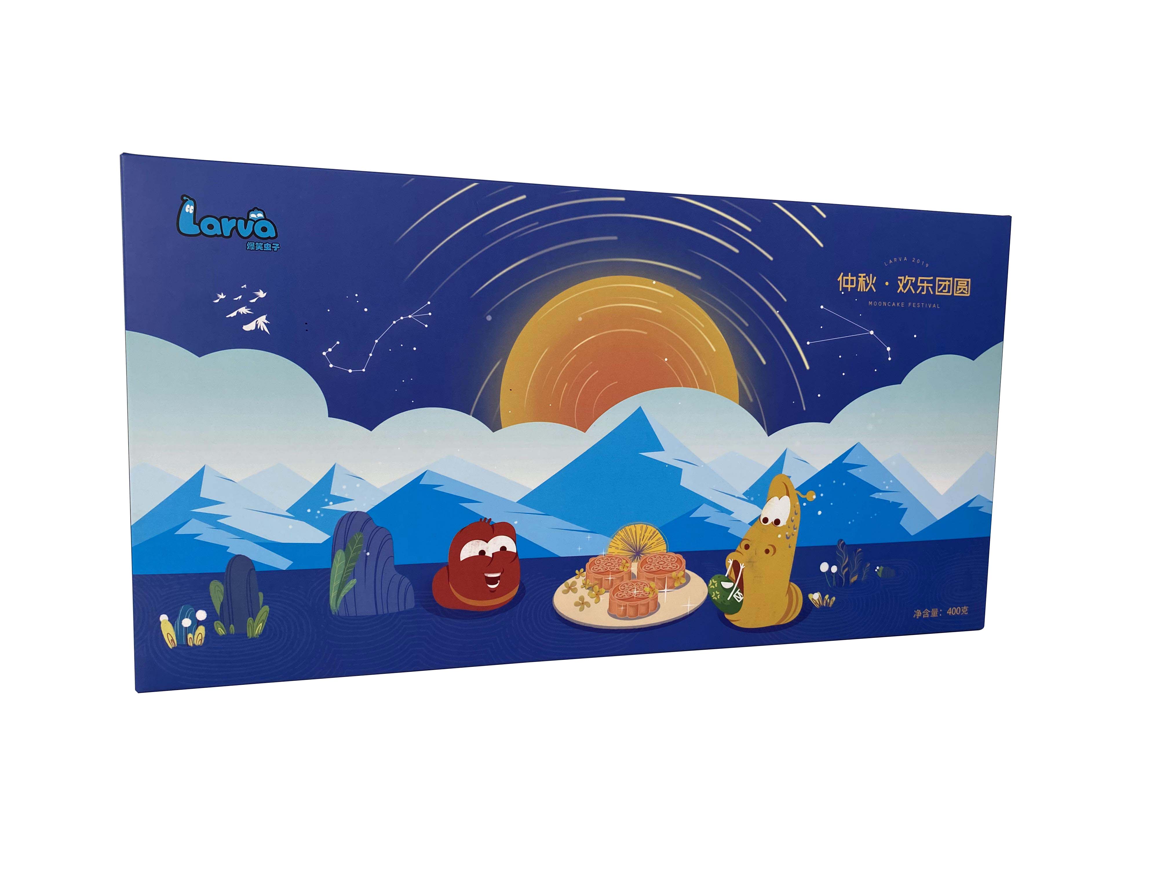 New pastry box design sweet cardboard box with insert